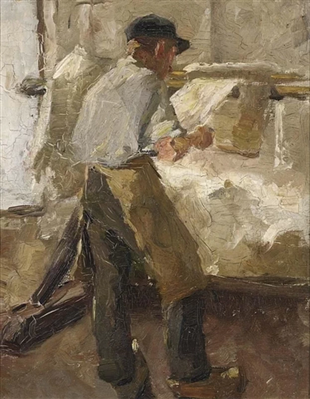 Giovane operaio